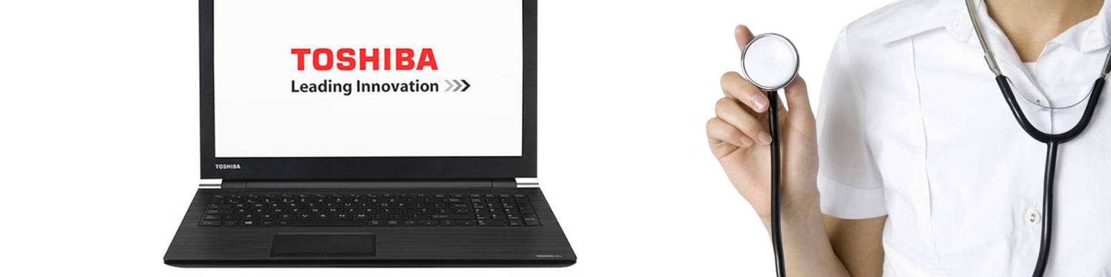 Toshiba Satellite 15.4" Intel Core Duo - Ordinateur Portable Pour Pièces (Écran HS)